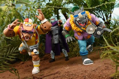 Teenage Mutant Ninja Turtles (Cartoon 1980) Actionfiguren 2er-Pack Vacation Bebop and Rocksteady 18 cm – Bild 8