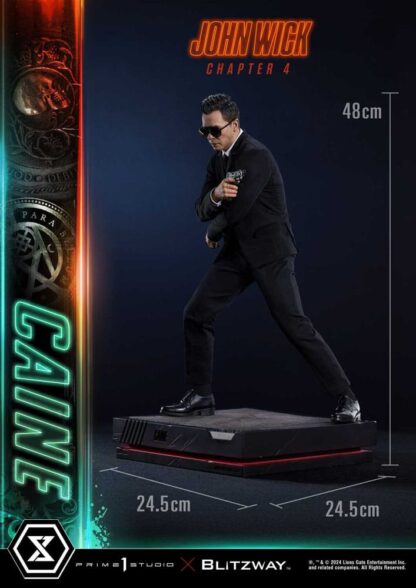 John Wick Chapter 4 Ultimate Premium Masterline Series Statue 1/4 John Wick: Chapter 4 Caine 48 cm – Bild 8