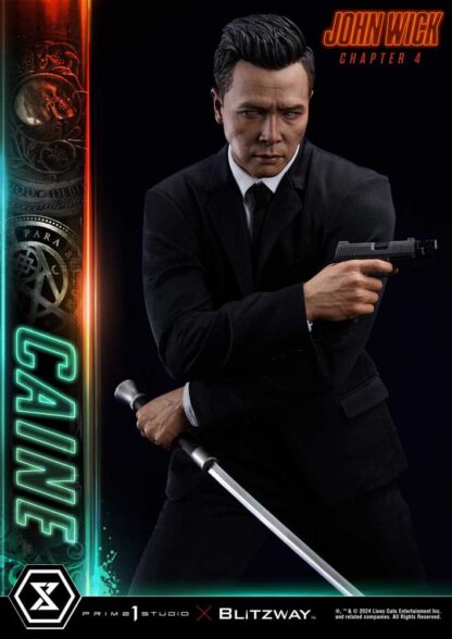 John Wick Chapter 4 Ultimate Premium Masterline Series Statue 1/4 John Wick: Chapter 4 Caine 48 cm – Bild 21