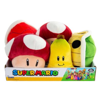 Mario Kart Mocchi-Mocchi Plüschfiguren Set 1 15 cm Sortiment (5)