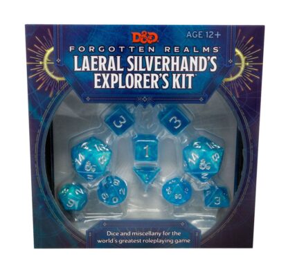 Dungeons & Dragons Forgotten Realms: Laeral Silverhand's Explorer's Kit - Dice & Miscellany englisch