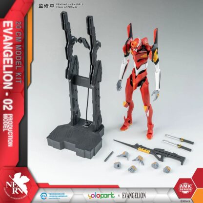 Neon Genesis Evangelion AMK Series Plastic Model Kit Eva-02 20 cm – Bild 8