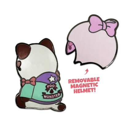 Bee and PuppyCat Magnetischer Ansteck-Pin PuppyCat 5 cm – Bild 2