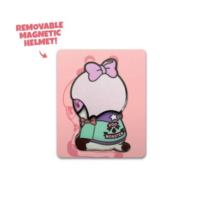 Bee and PuppyCat Magnetischer Ansteck-Pin PuppyCat 5 cm – Bild 3