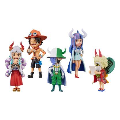 One Piece WCF Minifiguren 7 cm Wanokuni Onigashima 2 Display (12)