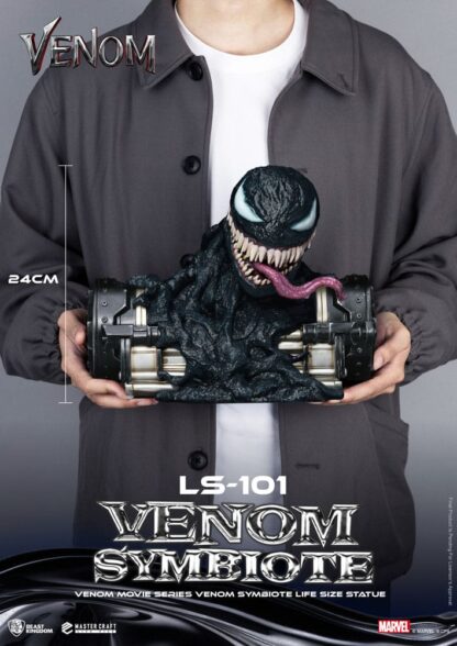 Venom Movie Series Life-Size Statue Venom Symbiote 24 cm – Bild 6