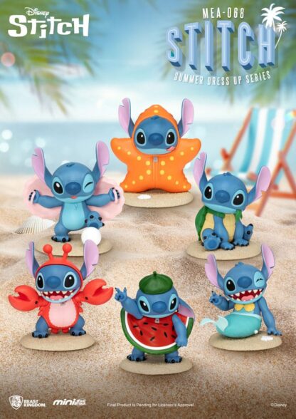 Lilo & Stitch Mini Egg Attack Figuren Stitch summer dress up Series 8 cm Sortiment (6) – Bild 16