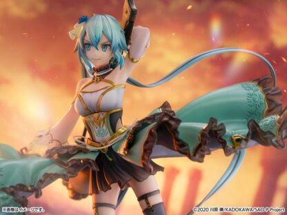 Sword Art Online SHIBUYA SCRAMBLE FIGURE PVC Statue 1/7 Sinon Crystal Dress Ver. 29 cm – Bild 3