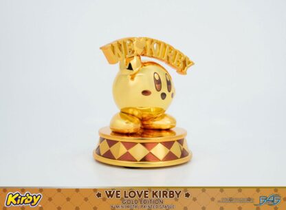 Kirby DieCast Statue We Love Kirby Gold Edition 10 cm – Bild 6