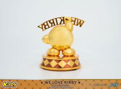 Kirby DieCast Statue We Love Kirby Gold Edition 10 cm – Bild 8