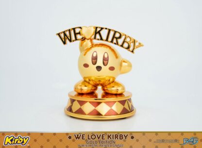 Kirby DieCast Statue We Love Kirby Gold Edition 10 cm – Bild 10