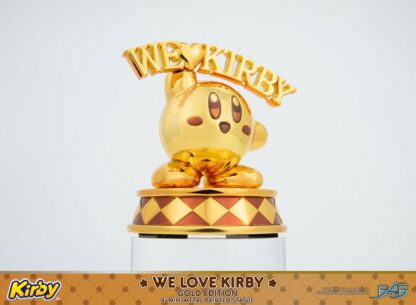 Kirby DieCast Statue We Love Kirby Gold Edition 10 cm – Bild 14