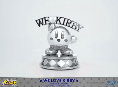 Kirby DieCast Statue We Love Kirby Silver Edition 10 cm – Bild 7