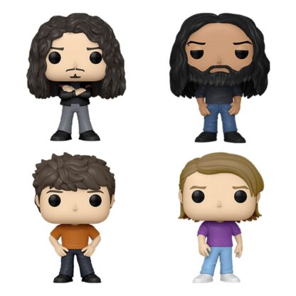 Soundgarden POP! Albums DLX Vinyl Figuren 4er-Pack Badmotorfinger 9 cm - Beschädigte Verpackung