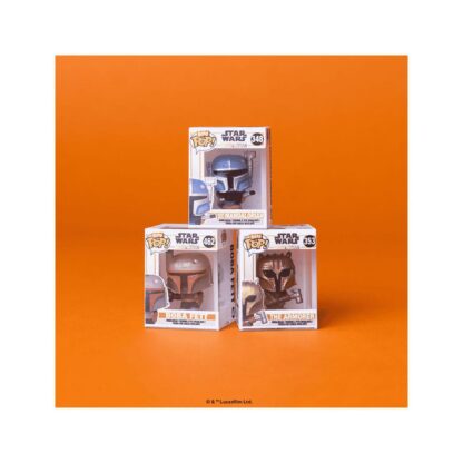 Star Wars: Mandalorian Bitty POP! Vinyl Figuren 4er-Pack Heavy Mandalorian 2,5 cm – Bild 2