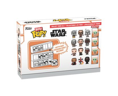 Star Wars: Mandalorian Bitty POP! Vinyl Figuren 4er-Pack Heavy Mandalorian 2,5 cm – Bild 4