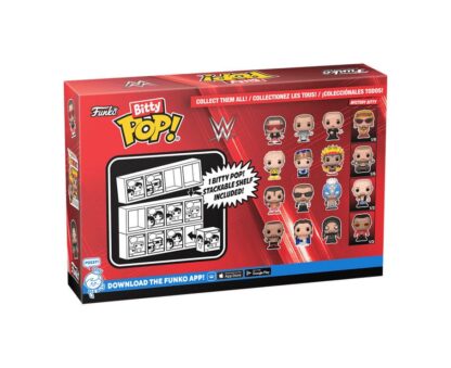 WWE Bitty POP! Vinyl Figuren 4er-Pack Bret Hart 2,5 cm – Bild 3