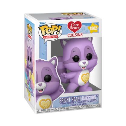 Die Glücksbärchies POP! Animation Vinyl Figur Bright Heart Raccoon 9 cm – Bild 2