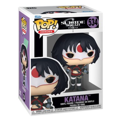 Suicide Squad Isekai POP! Animation Vinyl Figur Katana 9 cm – Bild 2