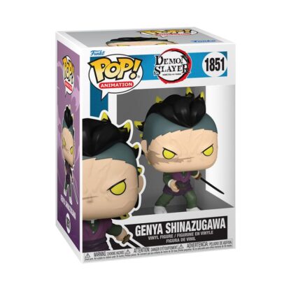 Demon Slayer: Kimetsu no Yaiba POP! Animation Vinyl Figur Genya (Demon Form) 9 cm – Bild 2