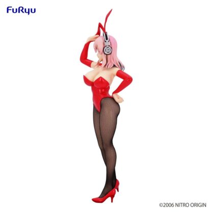 Super Sonico BiCute Bunnies PVC Statue Super Sonico Red Ver. 28 cm – Bild 3