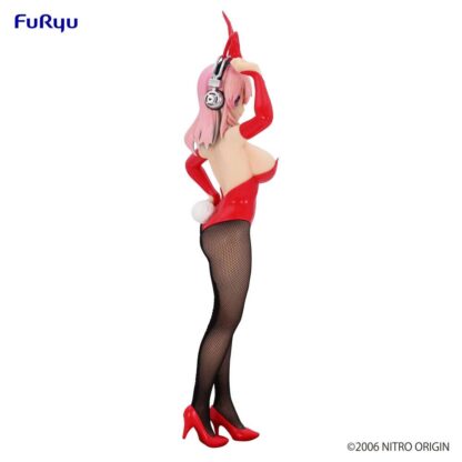 Super Sonico BiCute Bunnies PVC Statue Super Sonico Red Ver. 28 cm – Bild 6