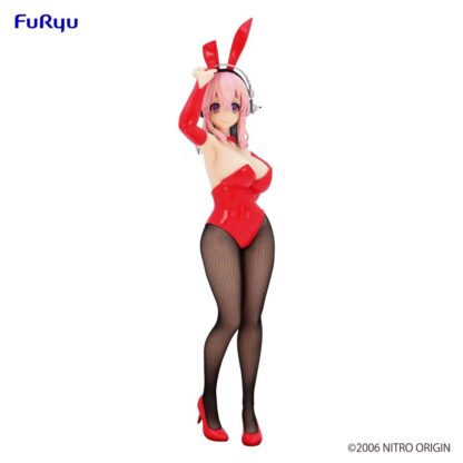 Super Sonico BiCute Bunnies PVC Statue Super Sonico Red Ver. 28 cm – Bild 8