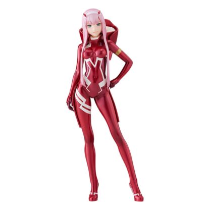 Darling in the Franxx Party Pop Up Parade PVC Statue Zero Two: Pilot Suit L Size 23 cm  - Beschädigte Verpackung