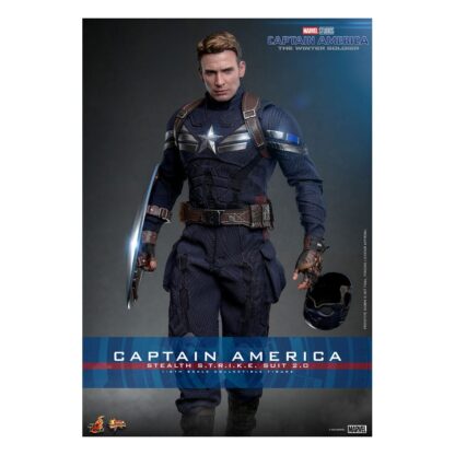 The Return of the First Avenger Movie Masterpiece Actionfigur 1/6 Captain America (Stealth S.T.R.I.K.E. Suit) 2.0 31 cm – Bild 2