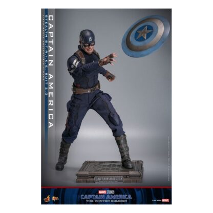 The Return of the First Avenger Movie Masterpiece Actionfigur 1/6 Captain America (Stealth S.T.R.I.K.E. Suit) 2.0 31 cm – Bild 9