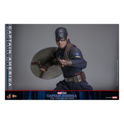 The Return of the First Avenger Movie Masterpiece Actionfigur 1/6 Captain America (Stealth S.T.R.I.K.E. Suit) 2.0 31 cm – Bild 13