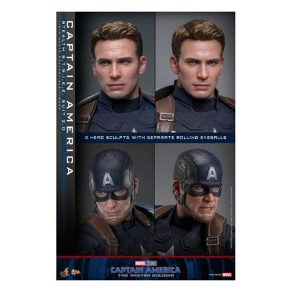 The Return of the First Avenger Movie Masterpiece Actionfigur 1/6 Captain America (Stealth S.T.R.I.K.E. Suit) 2.0 31 cm – Bild 18