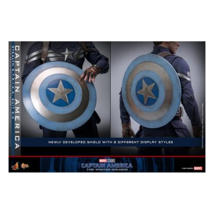 The Return of the First Avenger Movie Masterpiece Actionfigur 1/6 Captain America (Stealth S.T.R.I.K.E. Suit) 2.0 31 cm – Bild 20