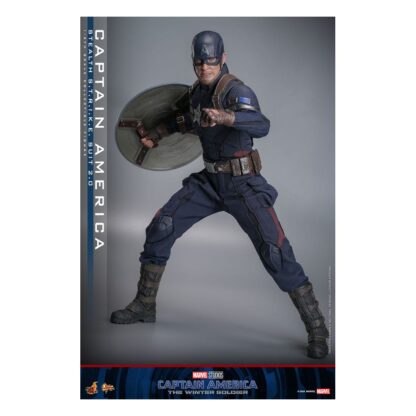 The Return of the First Avenger Movie Masterpiece Actionfigur 1/6 Captain America (Stealth S.T.R.I.K.E. Suit) 2.0 31 cm – Bild 23