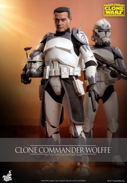 Star Wars: The Clone Wars Actionfigur 1/6 Clone Commander Wolffe 30 cm – Bild 2