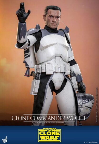 Star Wars: The Clone Wars Actionfigur 1/6 Clone Commander Wolffe 30 cm – Bild 4