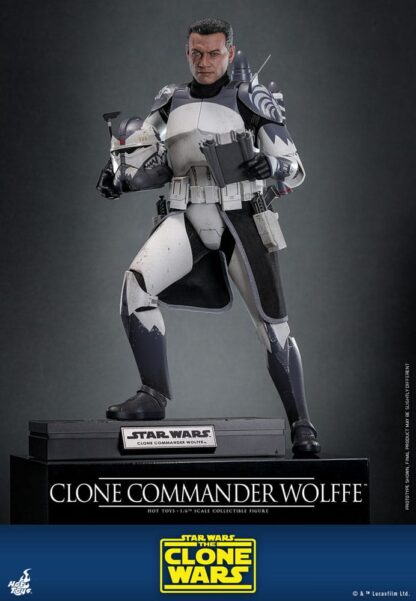 Star Wars: The Clone Wars Actionfigur 1/6 Clone Commander Wolffe 30 cm – Bild 6