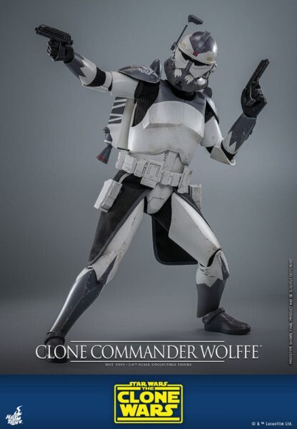 Star Wars: The Clone Wars Actionfigur 1/6 Clone Commander Wolffe 30 cm – Bild 9