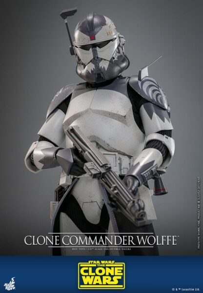 Star Wars: The Clone Wars Actionfigur 1/6 Clone Commander Wolffe 30 cm – Bild 11