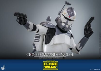 Star Wars: The Clone Wars Actionfigur 1/6 Clone Commander Wolffe 30 cm – Bild 12