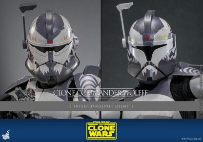 Star Wars: The Clone Wars Actionfigur 1/6 Clone Commander Wolffe 30 cm – Bild 18