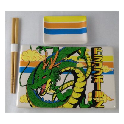 Dragon Ball Z Keramik Sushi Set mit Essstäbchen Shenron – Bild 2