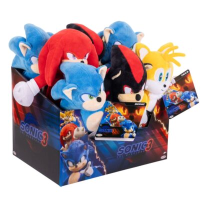 Sonic - The Hedgehog Movie 3 Plüschfiguren Wave 1 23 cm Sortiment (8) – Bild 2