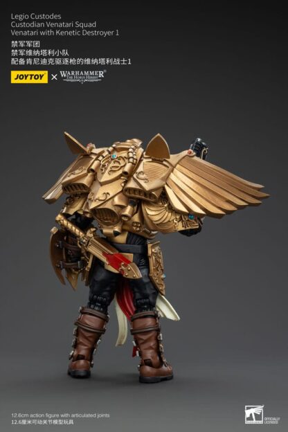 Warhammer The Horus Heresy Actionfigur 1/18 Legio Custodes Custodian Venatari Squad Venatari with Kenetic Destroyer 1 13 cm – Bild 3