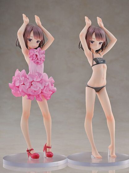 Sword Art Online Alternative: Gun Gale Online Statuen 2er-Pack 1/7 Llenn: Light Novel Dress & Swimsuit Ver. 23 cm – Bild 3