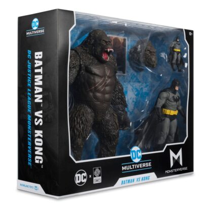 DC Justice League Monsterverse DC Multiverse Actionfiguren 2er-Pack Batman & Kong 29 cm – Bild 13