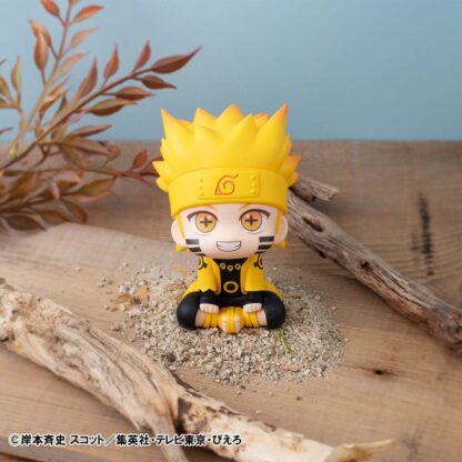 Naruto Shippuden Look Up PVC Statue Naruto Uzumaki Six Paths Sage Mode & Minato Namikaze 11 cm (with gift) – Bild 6