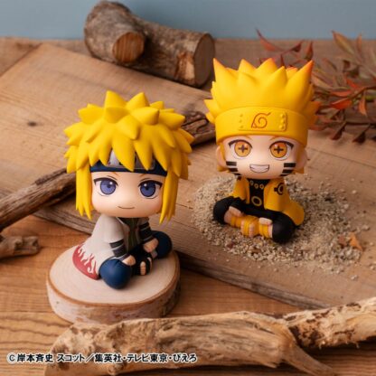 Naruto Shippuden Look Up PVC Statue Naruto Uzumaki Six Paths Sage Mode & Minato Namikaze 11 cm (with gift) – Bild 7