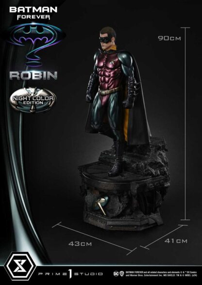 Batman Forever Museum Masterline Series Statue 1/3 Robin Night Color Edition 90 cm – Bild 6