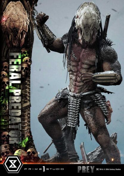 Prey (Movie) Museum Masterline Series Statue 1/3 Feral Predator 89 cm – Bild 2